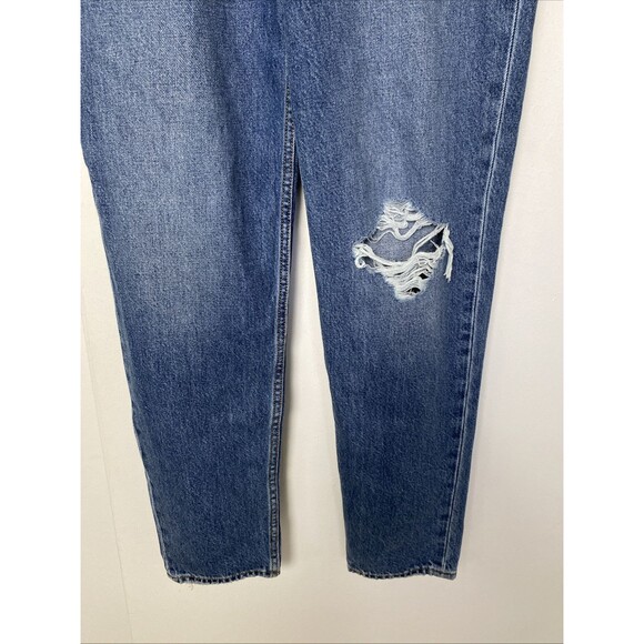 Levi’s 80’s High Rise Mom Jeans Size 26X30 Blue Distressed Pockets NWT - Picture 14 of 15
